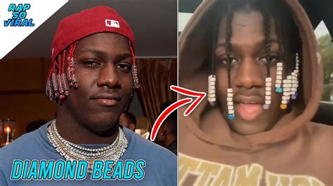 Lil Yachty got the diamond beads 